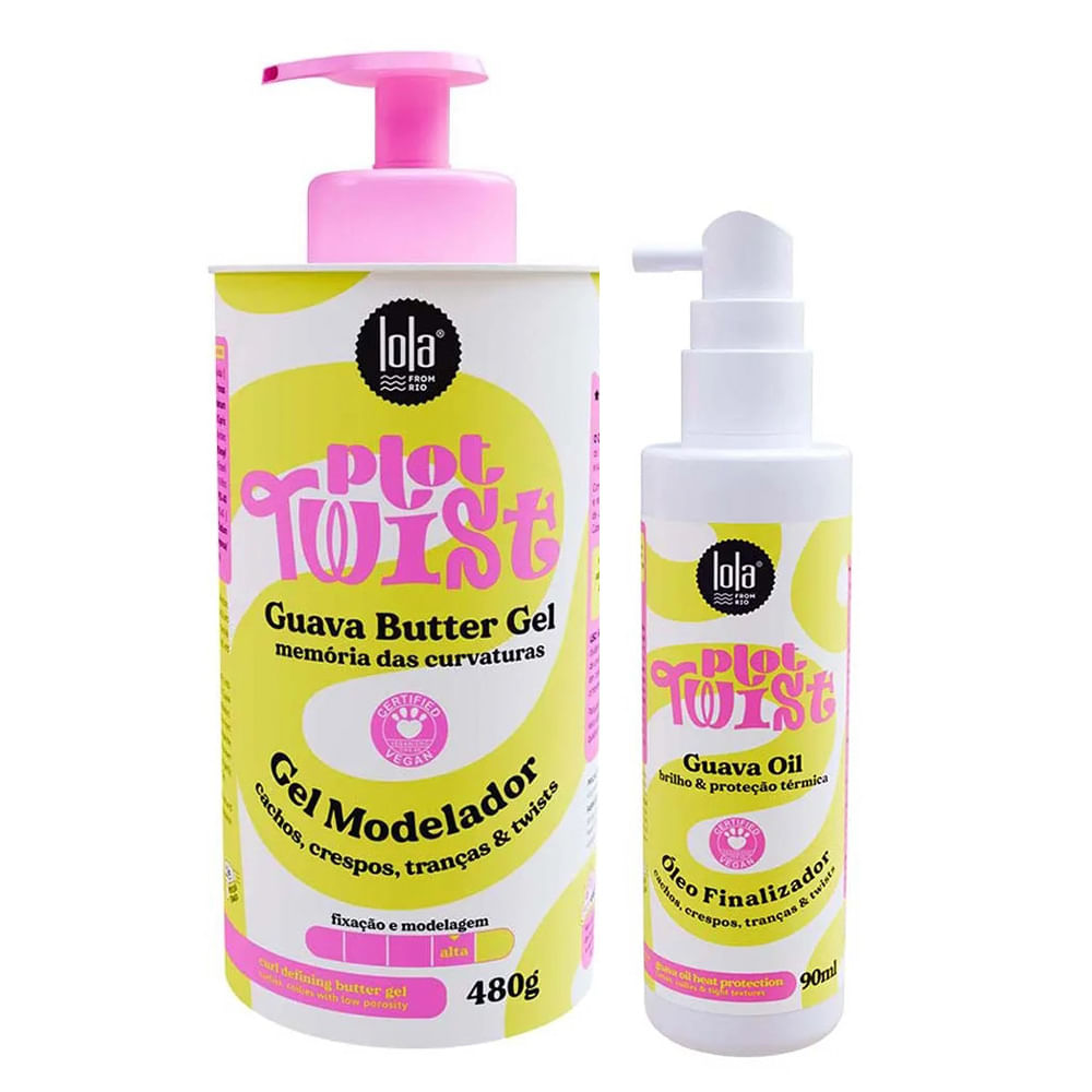 Lola Cosmetics Plot Twist Guava Kit – Oléo + Gel