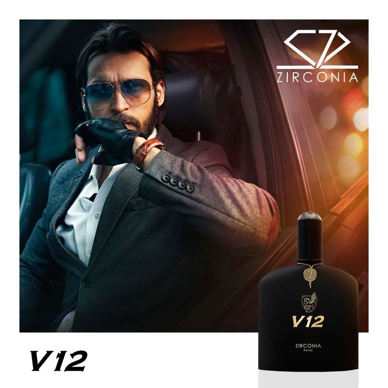 Zircônia Privé V12 Eau de Parfum Masculino 100ml