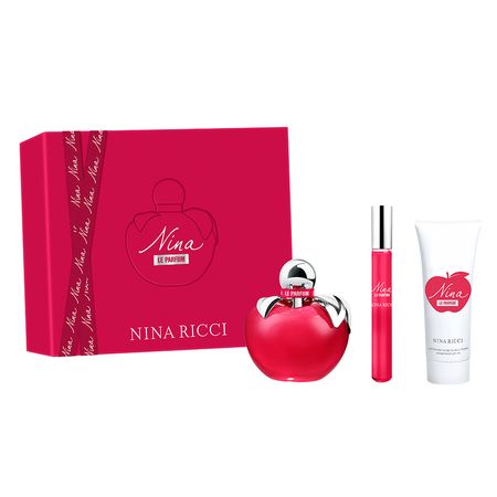 Nina-Ricci-Nina-Coffret---Perfume-Feminino-EDP-+-Creme-Corporal-+-Travel-Size-Roll-On-Kit--1
