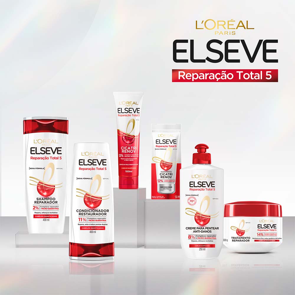 Elseve Reparação Total 5 Cicatri Renov Leave-In