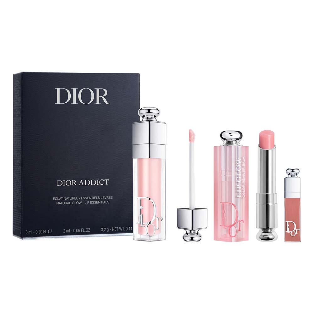 Dior Addict Coffret Kit - Balm Labial + Gloss + Mini-gloss - Época