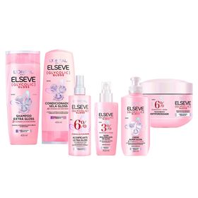 elseve-glycolic-gloss-kit-shampoo-condicionador-serum-creme-de-tratamento-creme-super-gloss-tratamento-acidificante