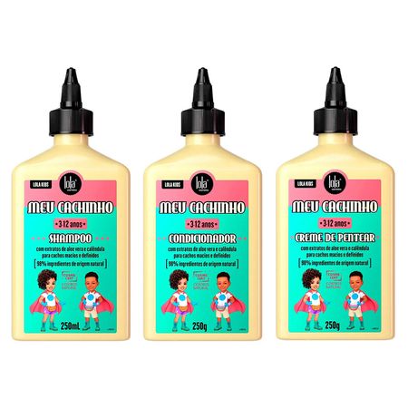 Lola-Cosmetics-Meu-Cachinho-Kit-–-Shampoo-+-Condicionador-+-Creme-de-Pentear-Kit--1