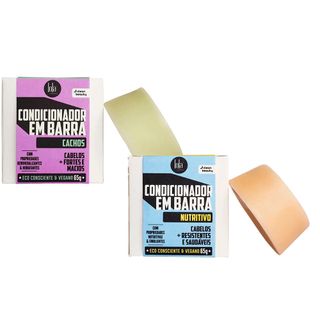 Lola Cosmetics Kit em Barra – Condicionador Cachos + Condicionador Nutritivo