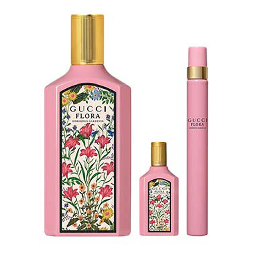 Gucci Flora Gorgeous Gardenia Coffret - Perfume feminino EDP + Pen