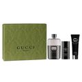 Gucci Guilty Pour Homme Coffret - Perfume Masculino EDT + Gel de Banho + Desodorante Kit