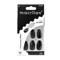 Unhas Postiças Macrilan Estilo Bailarina Preto - UP408