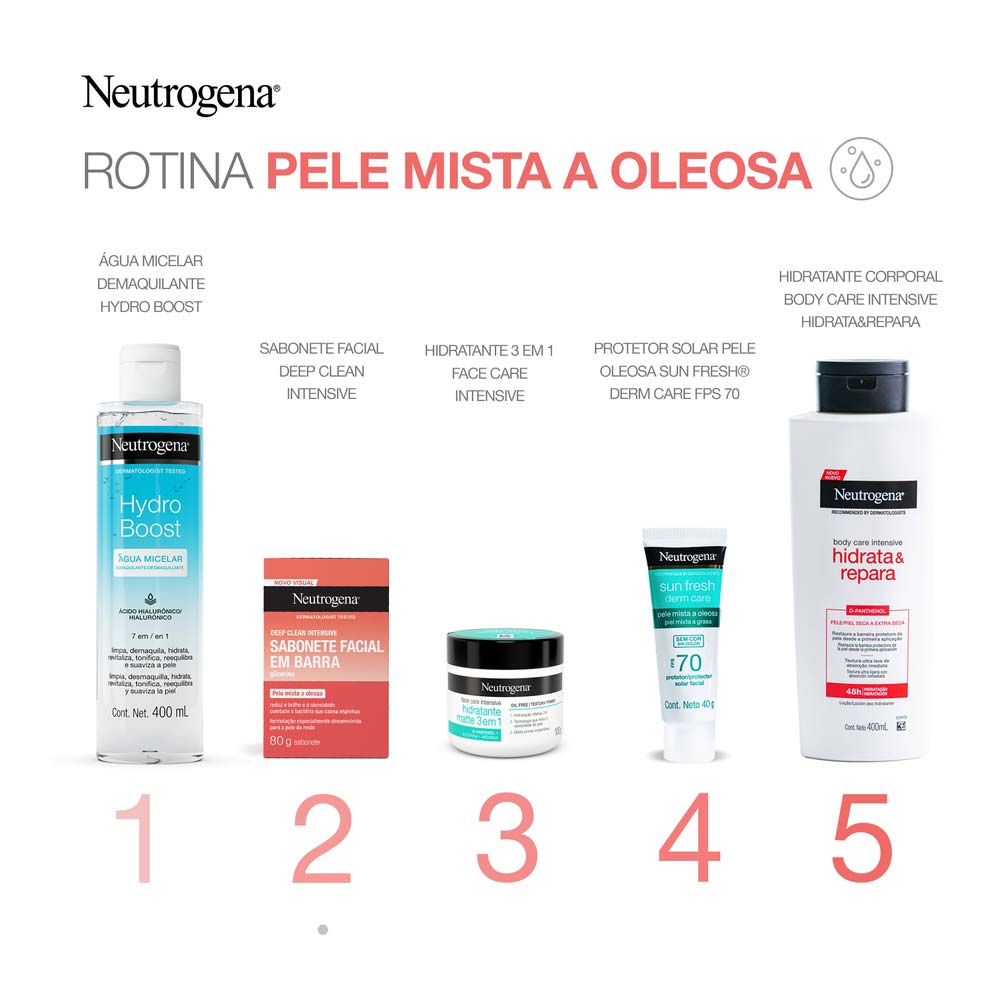 Sabonete Facial Neutrogena Deep Clean