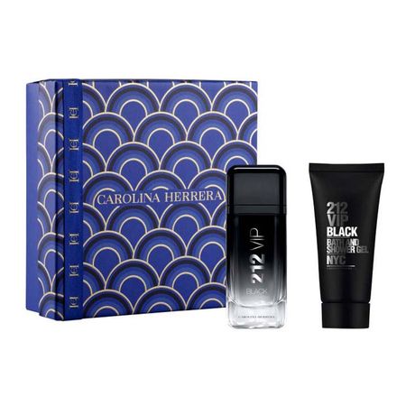 Coffret-212-VIP-Black-Carolina-Herrera-Kit---Perfume-Masculino-EDP-+-Gel-de-Banho-Kit--1