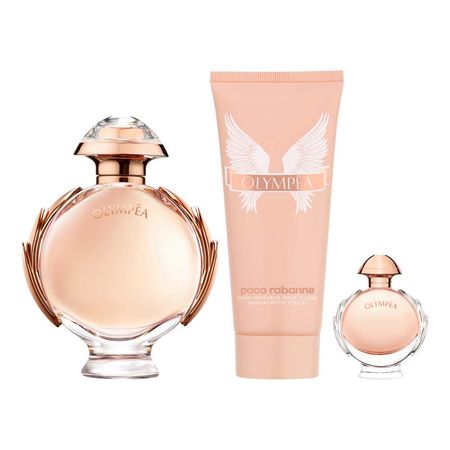 Rabanne-Olympéa-Coffret---Perfume-Feminino-EDP-+-Creme-Corporal-Sensual-+-Mini-Olympéa-Kit--2