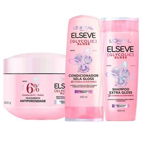 elseve-glycolic-gloss-kit-shampoo-condicionador-creme-de-tratamento-400ml