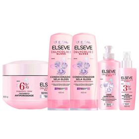 elseve-glycolic-gloss-kit-shampoo-condicionador-creme-super-gloss-creme-de-tratamento-serum-400ml