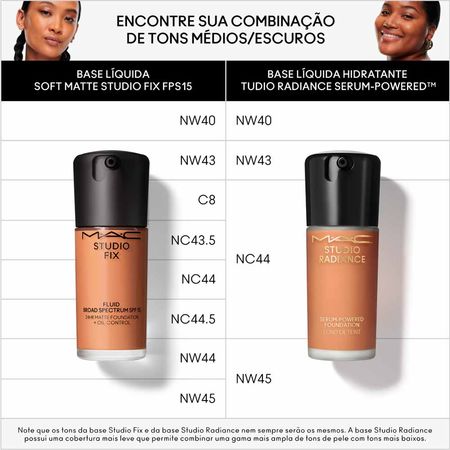 Base-Líquida-M·A·C-Soft-Matte-Studio-Fix---Tons-Médios-FPS15-NW40--5
