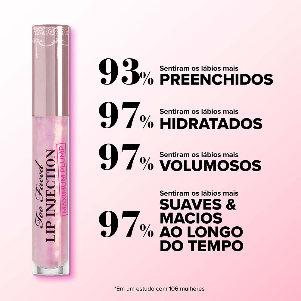 Gloss Labial Volumizador Too Faced - Lip Injection Maximum Plump
