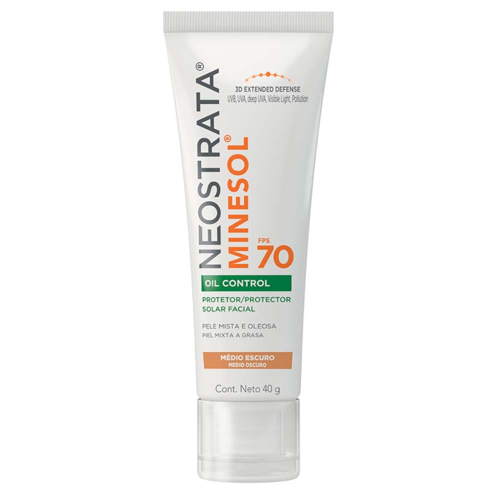 Protetor Solar Facial Neostrata Minesol Oil Control FPS 70