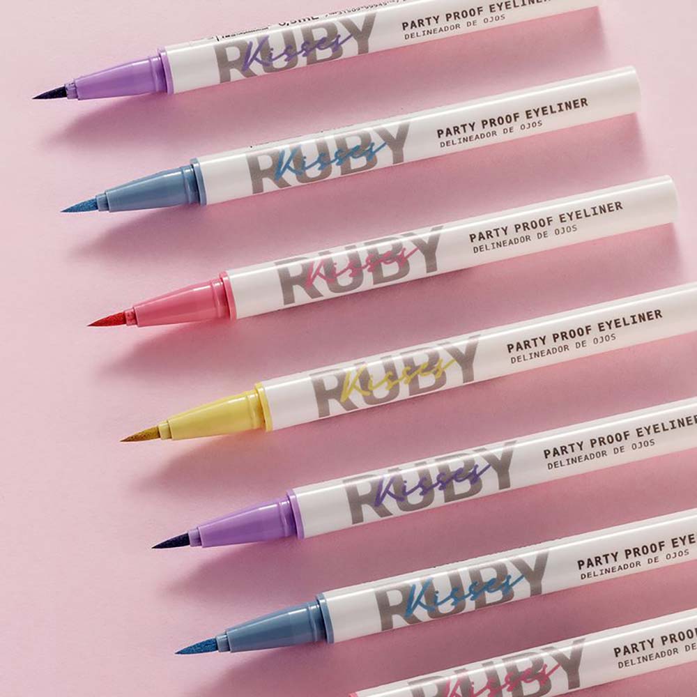 Caneta Delineadora Ruby Kisses - Party Proof Eyeliner