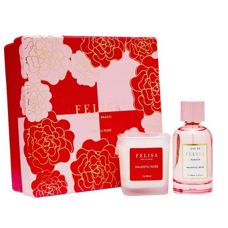 Coffret-Felisa-Majestic-Rose-Kit---Perfume-Feminino-EDP-+-Vela-Perfumada-Edição-Limitada-Kit--1