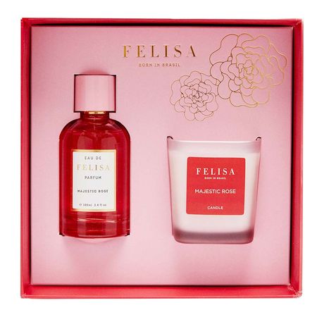 Coffret-Felisa-Majestic-Rose-Kit---Perfume-Feminino-EDP-+-Vela-Perfumada-Edição-Limitada-Kit--2