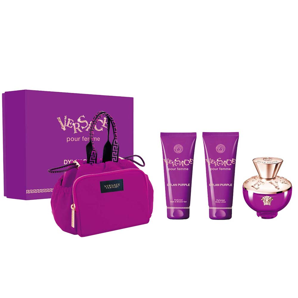 Versace Dylan Purple Coffret - Perfume Feminino Eau Parfum + Body