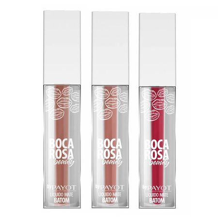 Boca-Rosa-Beauty-By-Payot-Kit-com-3-Batons-Líquidos-Kit--1