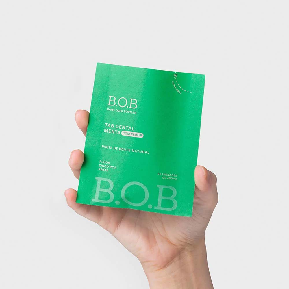 Pastilha Dental Bob com Flúor