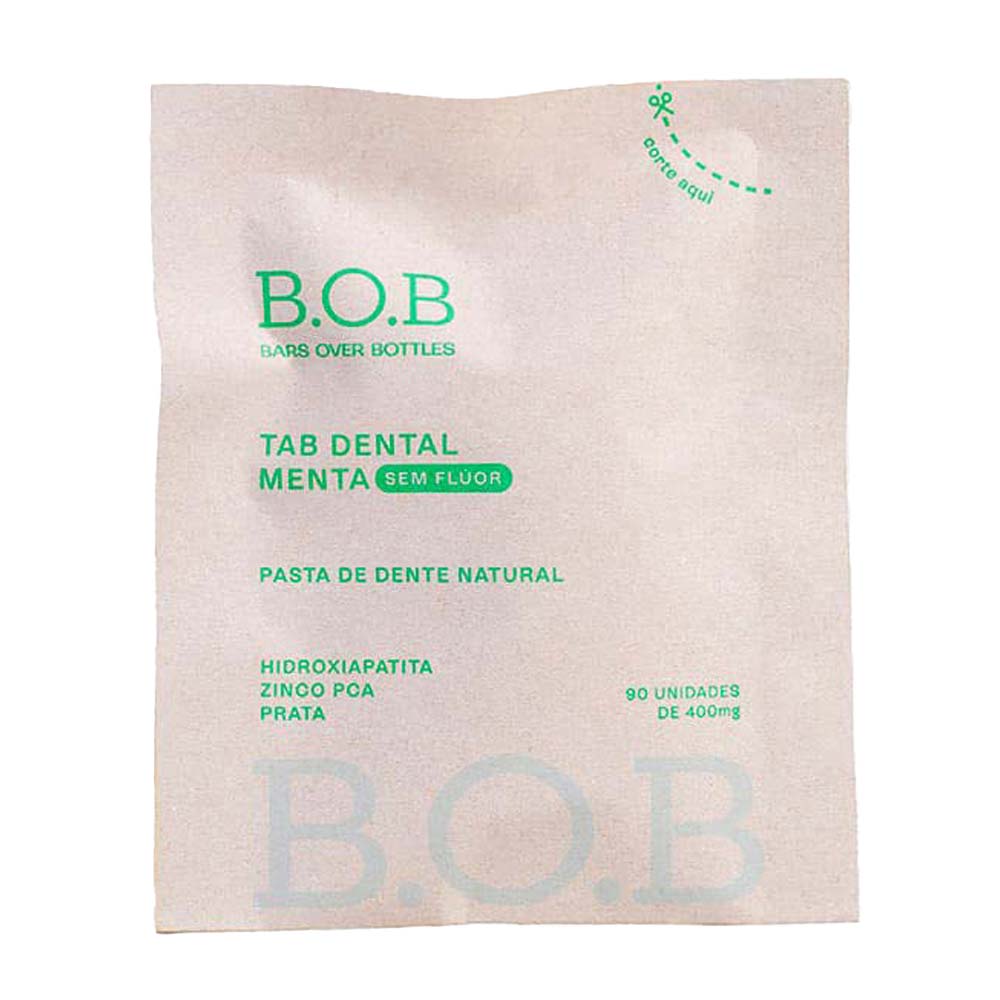Pastilha Dental Bob sem Flúor