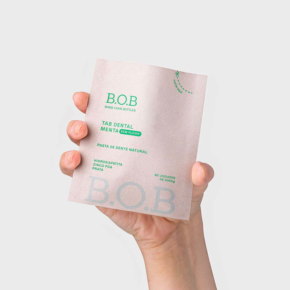 Pastilha Dental Bob sem Flúor