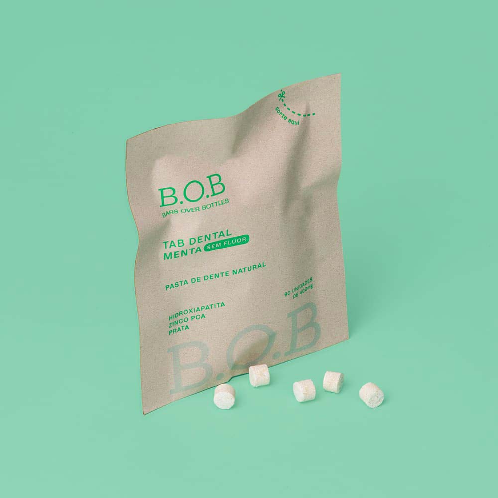 Pastilha Dental Bob sem Flúor