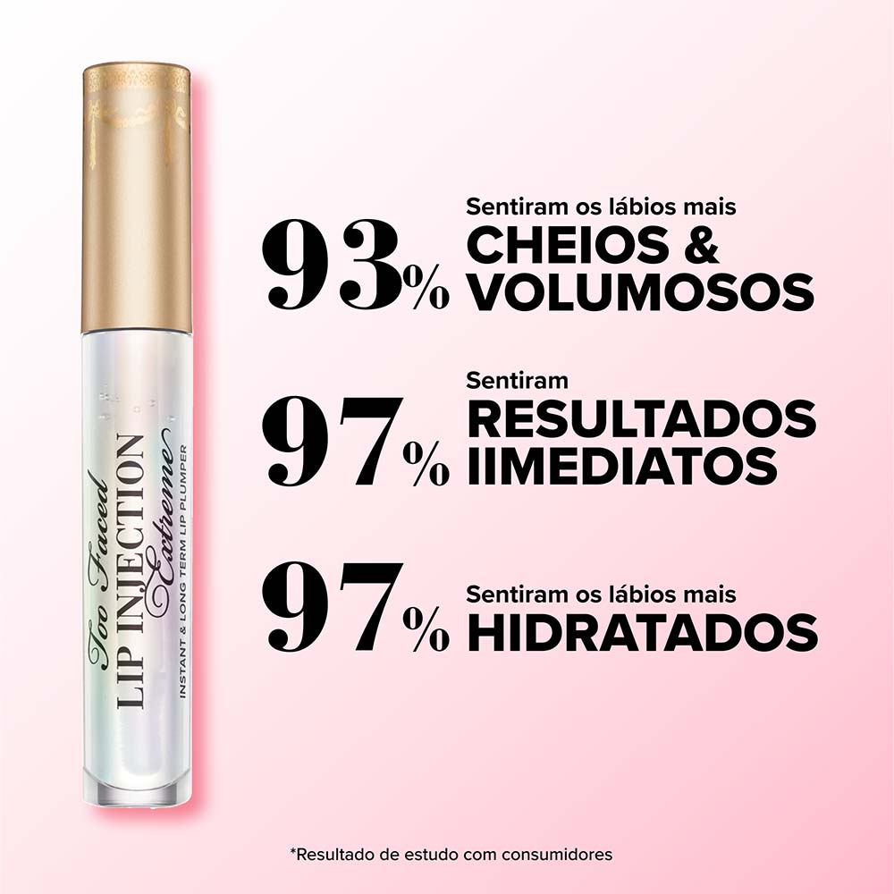 Gloss Hidratante Volumizador Too Faced Plumper Labial Lip Injection Extreme