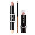 wet n wild Kit - Lápis Delineador Labial + Bastão de Contorno + Batom Cremoso Kit