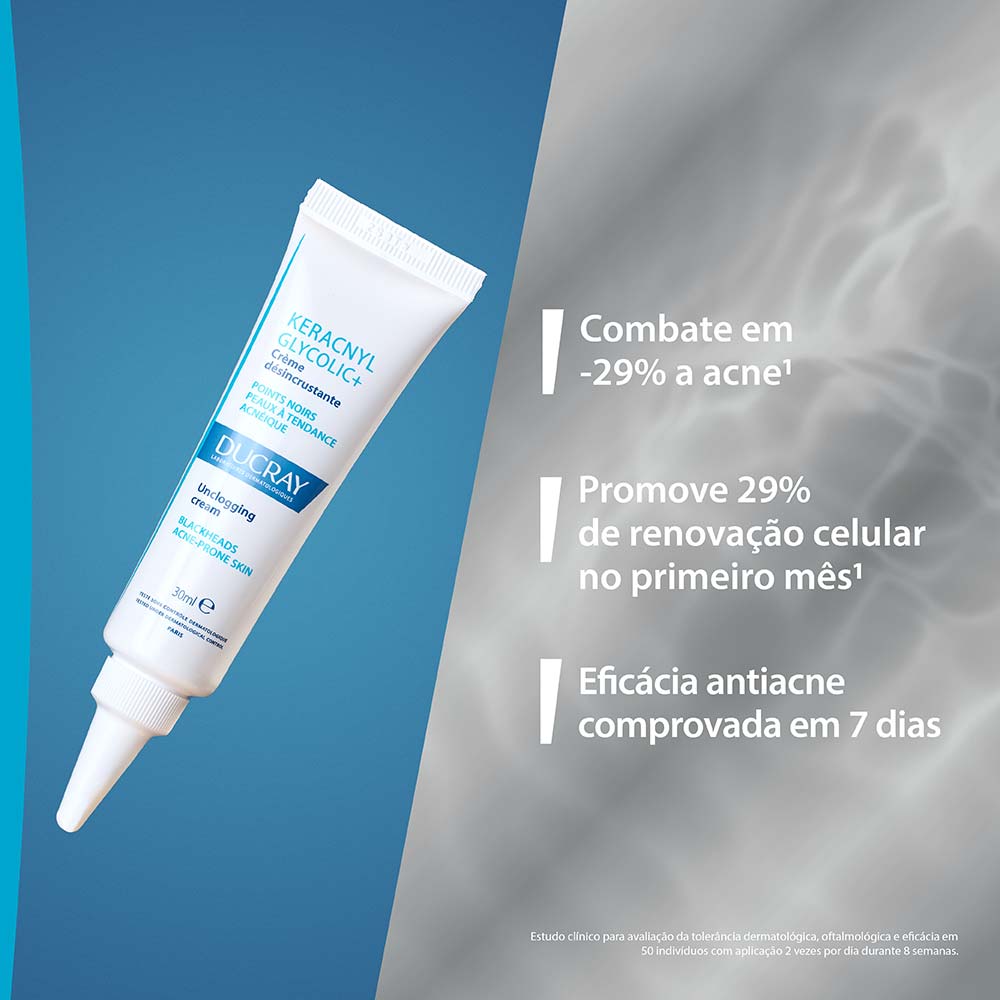 Creme Desincrustante Ducray Keracnyl - Glycolic+
