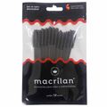 Macrilan Kit com 12 Pincéis para Cílios e Sobrancelhas Kit