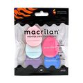 Macrilan Kit com 5 Esponjas EP22 para Maquiagem Kit