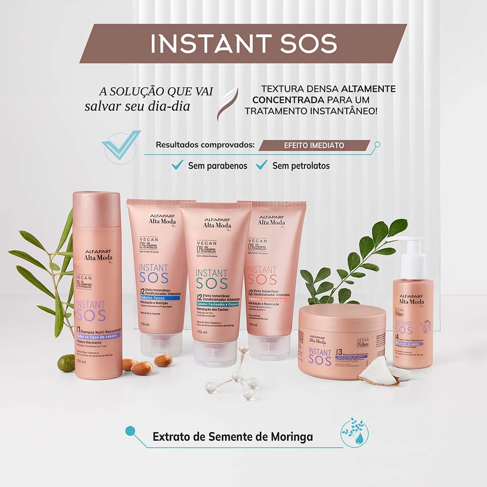 Alta Moda SOS Instant Shampoo Nutri-Reconstrutor