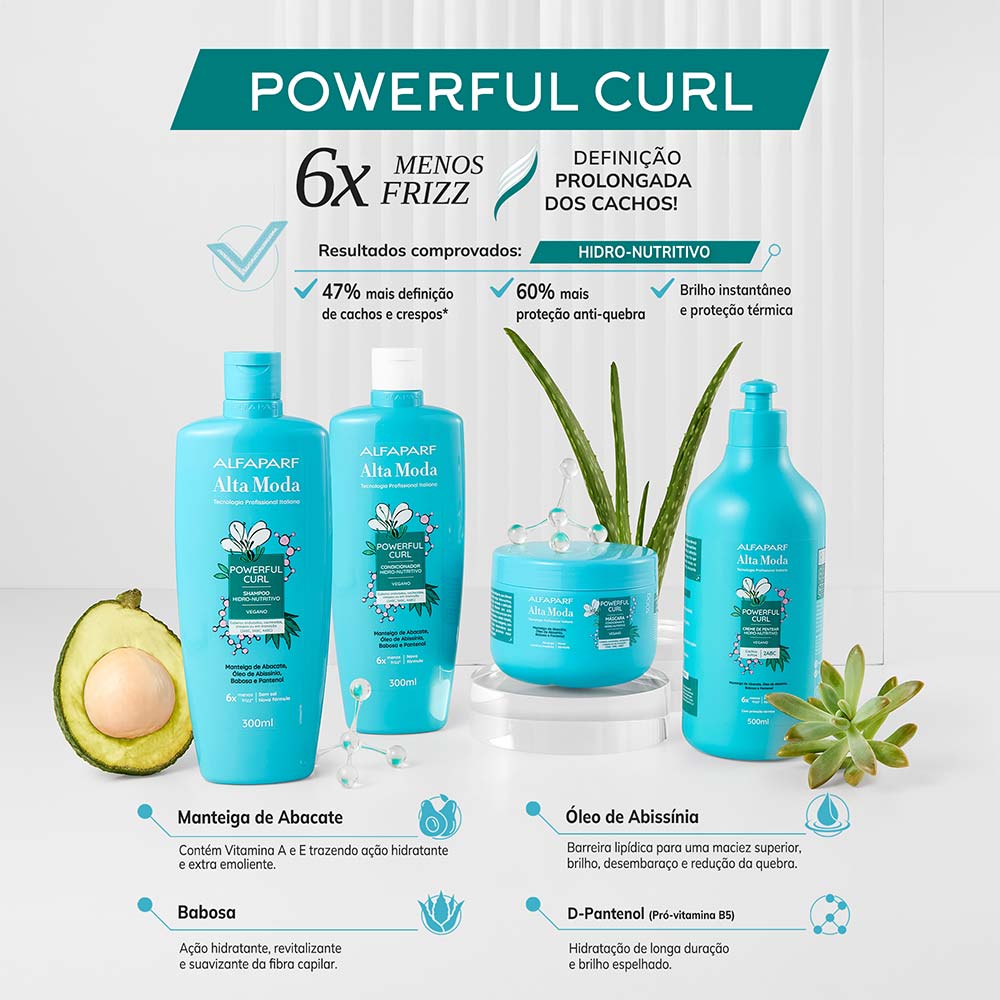 Alta Moda Powerful Curl Máscara