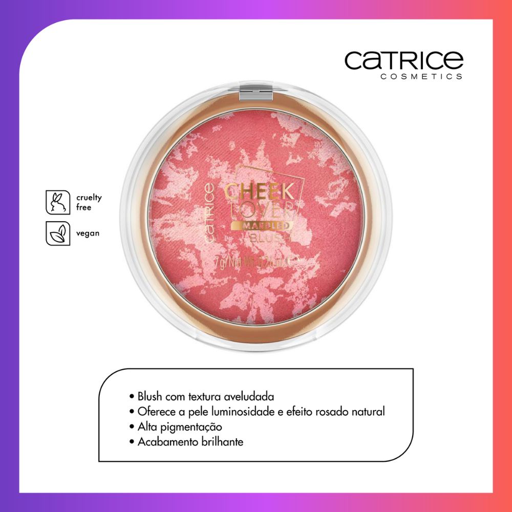 Blush em Pó Catrice - Cheek Lover