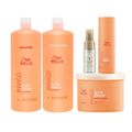 Wella Professionals Invigo Nutri-Enrich Kit – Shampoo + Condicionador + Máscara + Leave-In + Óleo Capilar Light Kit