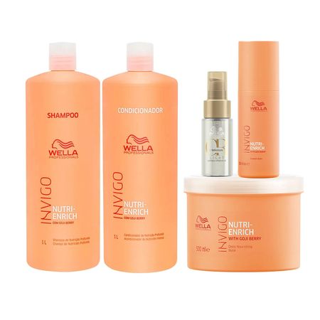 Wella-Professionals-Invigo-Nutri-Enrich-Kit-–-Shampoo-+-Condicionador-+-Máscara-+-Leave-In-+-Óleo-Capilar-Light-Kit--1