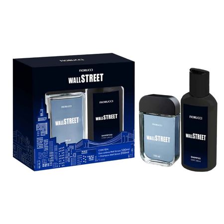 Kit-Fiorucci-Wall-Street---Perfume-Masculino-Deo-Colônia-+-Shampoo-Kit--1