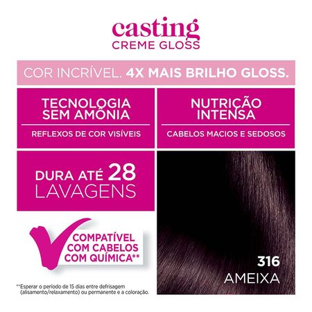 Coloração-Casting-Creme-Gloss-L’Oréal-Paris-–-Tons-Escuros-316-Ameixa--4