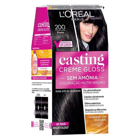 Coloração-Casting-Creme-Gloss-L'Oréal-Paris-200-preto--1