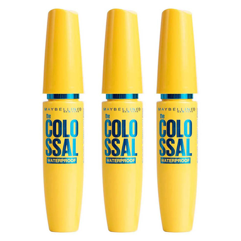 Maybelline Colossal Volum' Express Waterproof Kit - 3 Máscaras para Cílios
