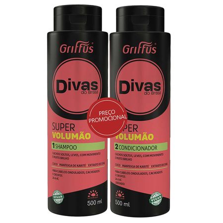 Griffus-Divas-do-Brasil-Volumão-Kit---Shampoo-+-Condicionador-Kit--1