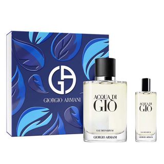 Armani Acqua Di Gio Coffret Perfume Masculino EDP Travel Size