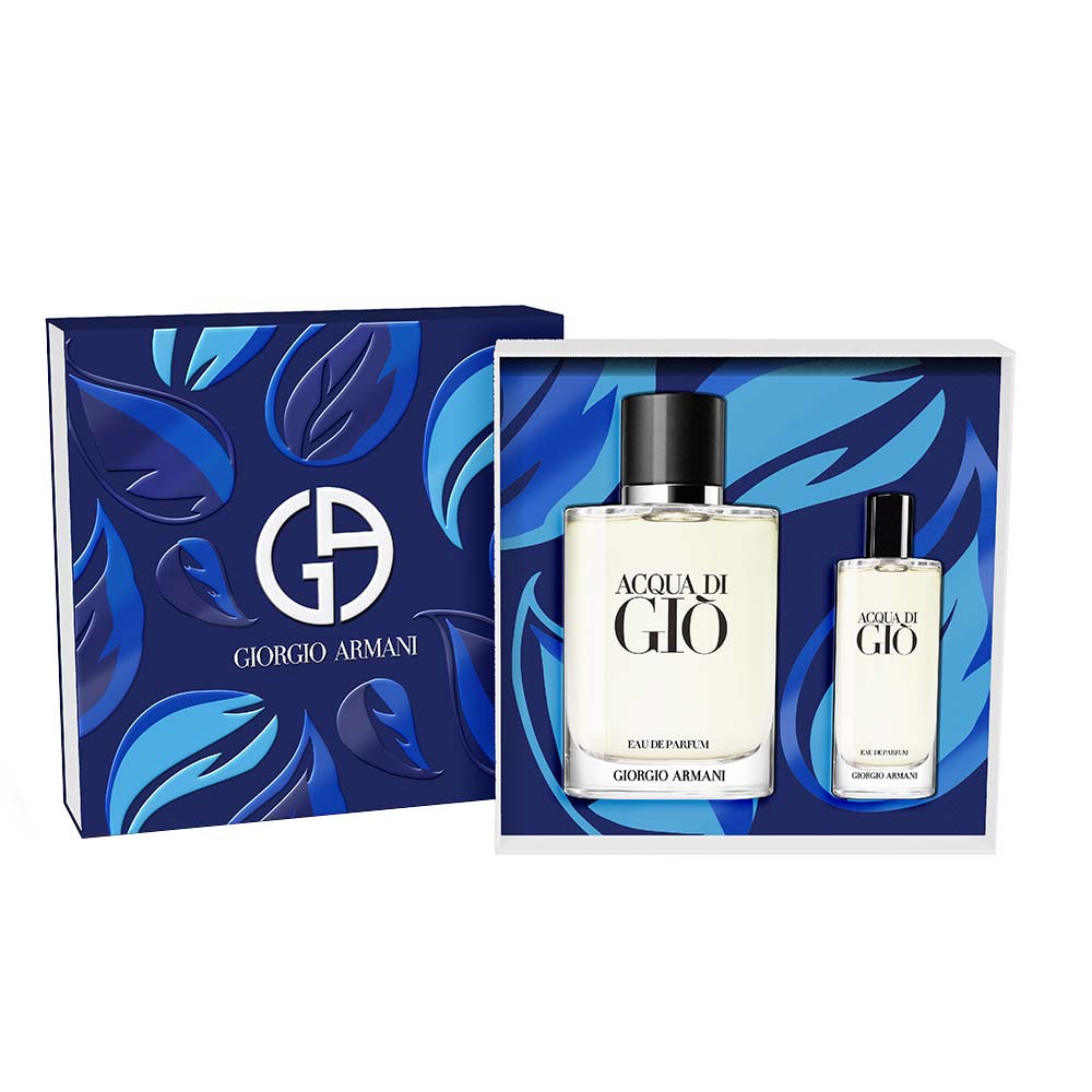 Armani Acqua Di Gio Coffret Perfume Masculino EDP Travel Size