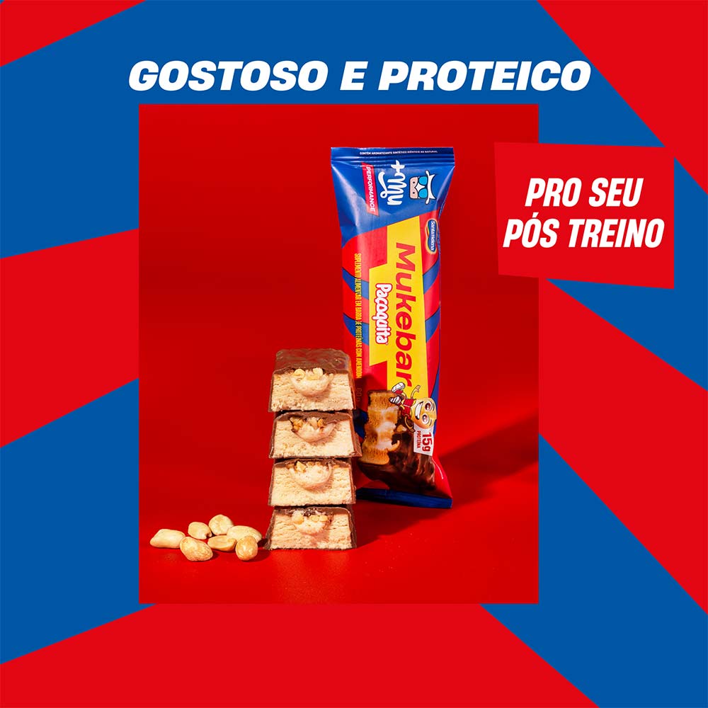 Mukebar Mais Mu Performance Sabor Paçoquita