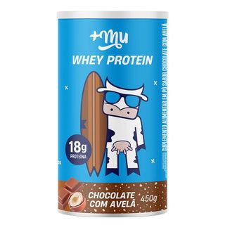 Whey Concentrado Mais Mu Chocolate com Avelã