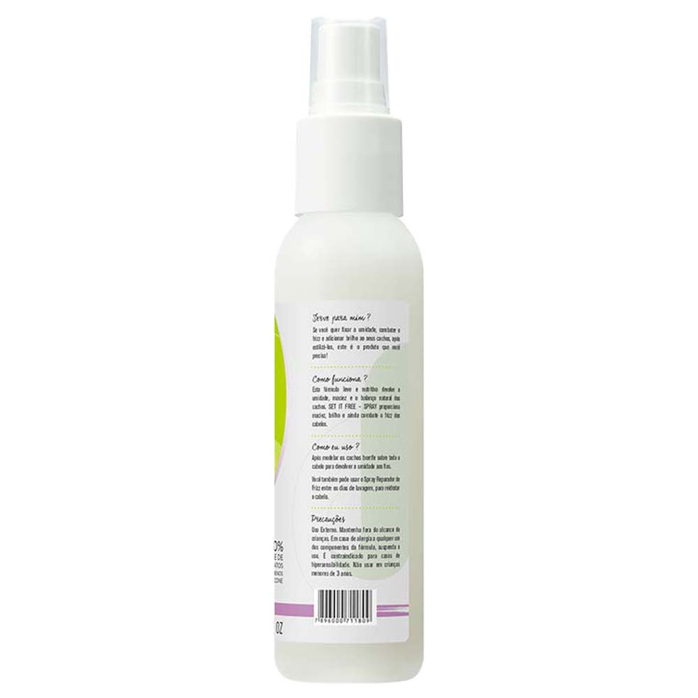 Deva Curl Set It Free Spray Anti-Frizz - Finalizador Antifrizz