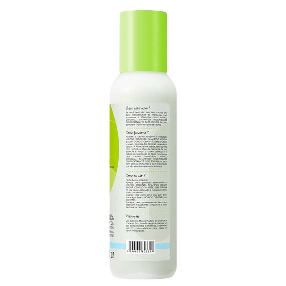 Deva Curl Higienizador Condicionante Sem Espuma No-Poo - Shampoo Limpante