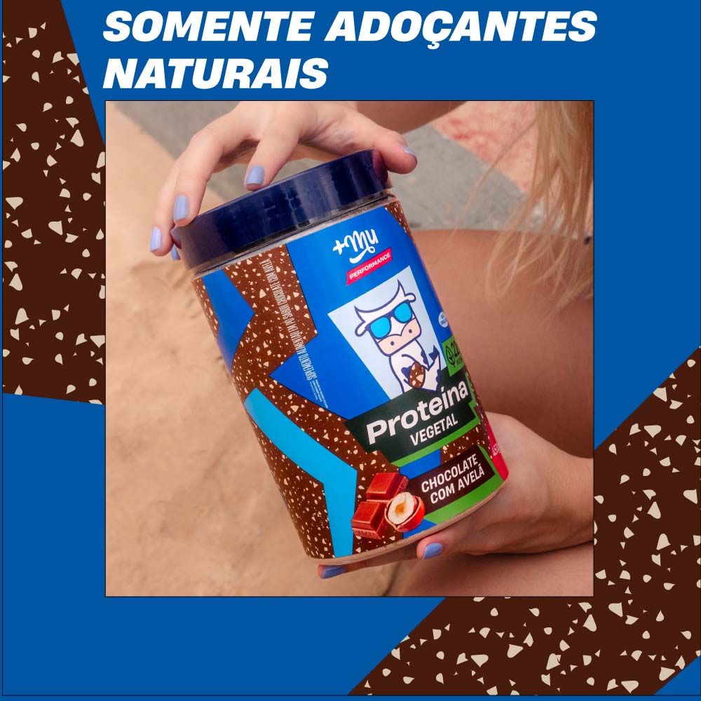 Proteína Vegetal +Mu Performance Banana com Canela